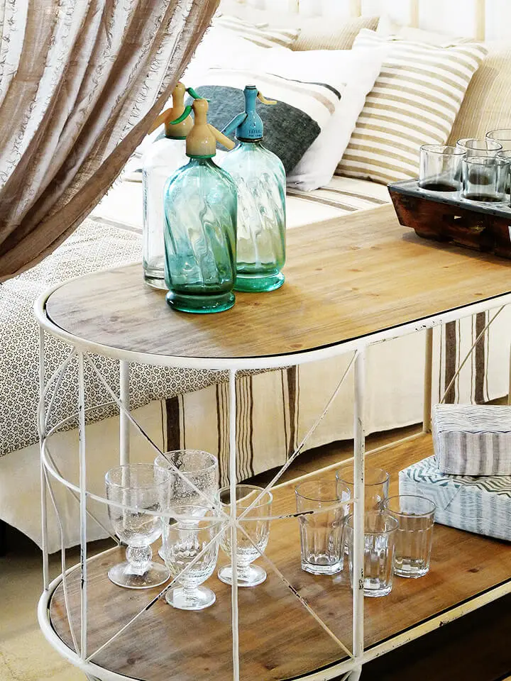 Botellas, vidrio verde