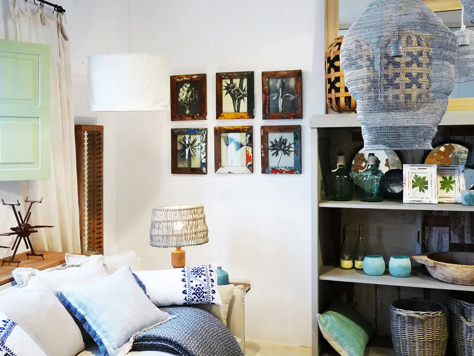 Estante, cerámica tradicional